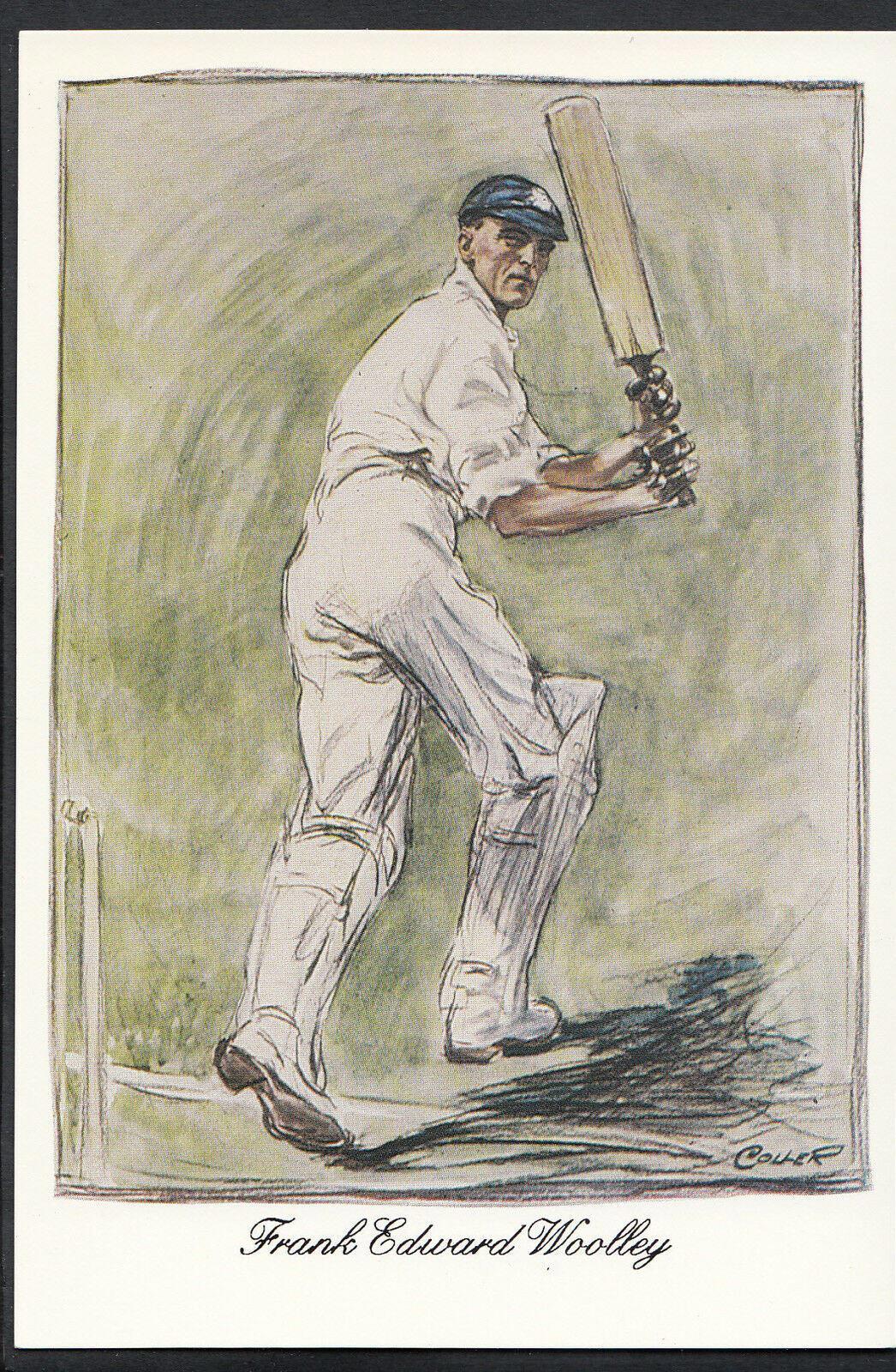 Sports Postcard - Cricket - Frank Woolley - Kent & England   DP7