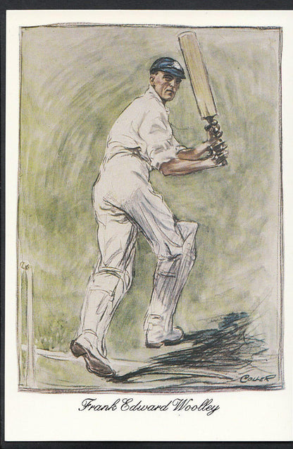 Sports Postcard - Cricket - Frank Woolley - Kent & England   DP7