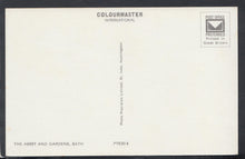Load image into Gallery viewer, Somerset Postcard - The Abbey and Gardens, Bath     RS14515
