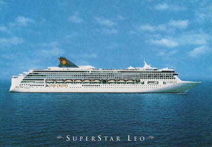 Japan Postcard Star Cruises Superstar Leo Passenger Cruise Ship, Liner RR23192