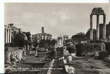 Load image into Gallery viewer, Italy Postcard - Roma, Foro Romano, La Via Sacra Con I Templi di Castore AB521
