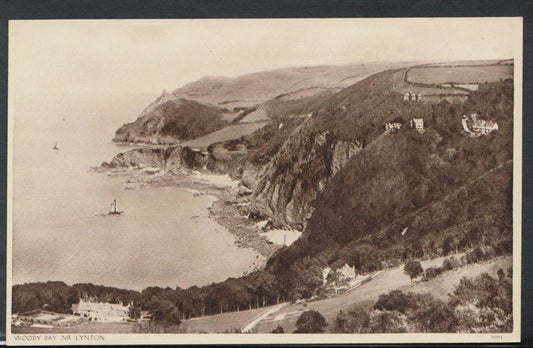 Devon Postcard - Woody Bay Near Lynton  RS9941
