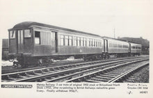 Load image into Gallery viewer, Transport Postcard - Mersey Railway 3 Car Train, Birkenhead North Sheds - XT36
