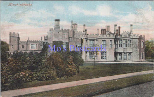 Cambridgeshire Postcard - Hinchinbrooke House, Huntingdon   DC2377