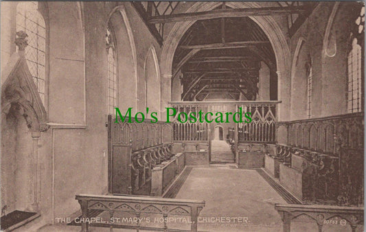 Sussex Postcard - Chichester, St Mary's Hospital Chapel  DC1505