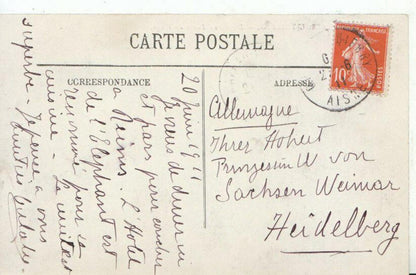 France Postcard - Chateau-Thierry - D'Apres Un Dessin Du Temps  6630A