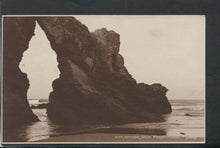 Load image into Gallery viewer, Cornwall Postcard - Natural Arch, Perranporth    RS18403
