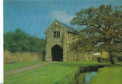 Somerset Postcard - Cleeve Abbey - Gatehouse from South East   AB375