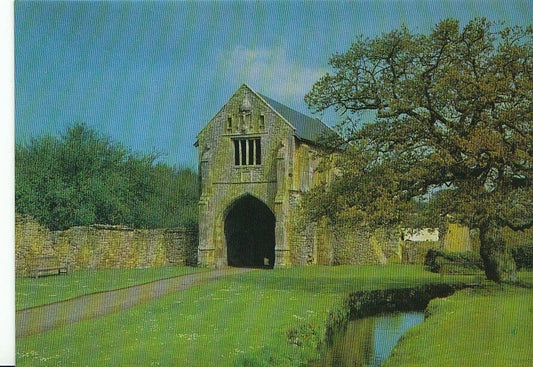 Somerset Postcard - Cleeve Abbey - Gatehouse from South East   AB375