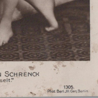 Theatrical Postcard - Edith Von Schrenck Dancer, Dancing, Signed  RS40479