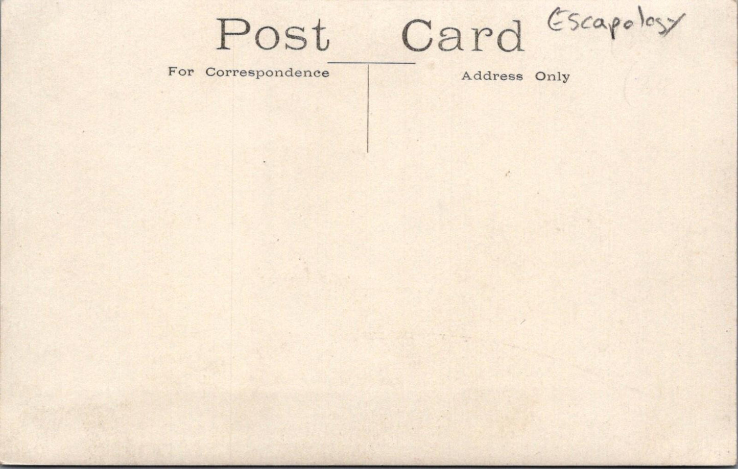 Escapology Postcard - Escapologist Men Like Harry Houdini, Magician RS39288