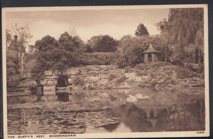 Norfolk Postcard - The Queen's Nest, Sandringham     RS7549