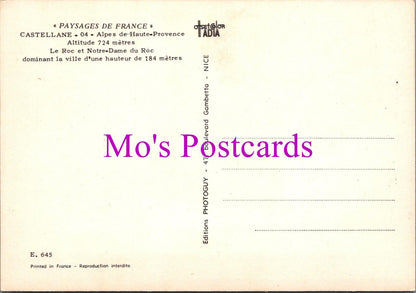France Postcard - Castellane, Le Roc Et Notre-Dame Du Roc RR21444