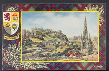 Load image into Gallery viewer, Scotland Postcard - Edinburgh Castle, National Gallery &amp; Scott Monument  RS14742
