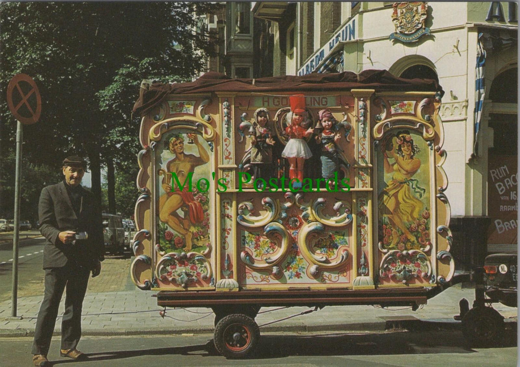 Netherlands Postcard - Musical - Music - A Typical Amsterdam Streetorgan RR14352