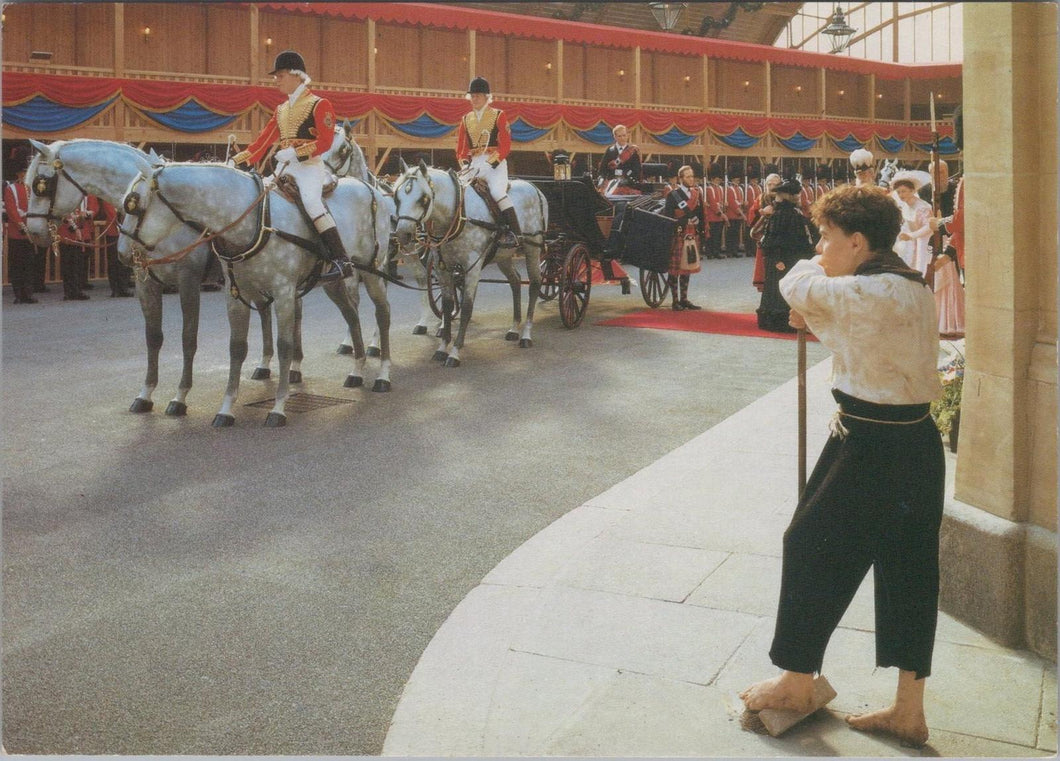 Madame Tussauds Postcard - Royalty & Empire Exhibition RR19950
