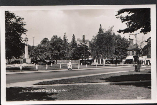 Hertfordshire Postcard: Church Green, Harpenden  P303