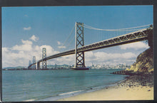 Load image into Gallery viewer, America Postcard - San Francisco Bay Bridge, California    RS11571
