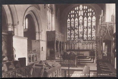 Sussex Postcard - Fitzalan Chapel, Arundel Church   RS1358