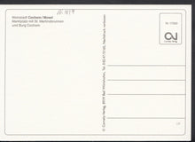 Load image into Gallery viewer, Germany Postcard-Weinstadt Cochem, Mosel,Marktplatz Mit St Martinsbrunnen RR1039
