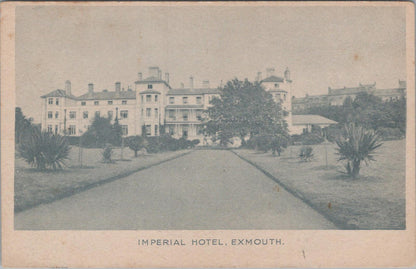 Devon Postcard - Imperial Hotel, Exmouth  XT134