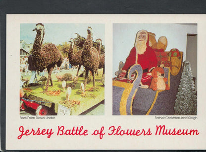 Channel Islands Postcard - Jersey - Battle of Flowers Museum RR6392