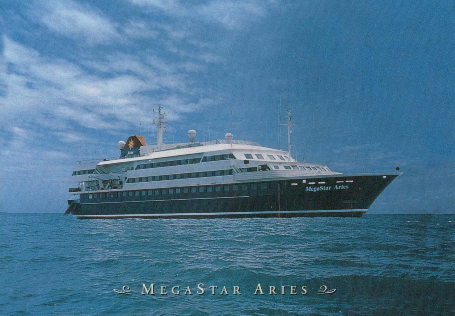 Japan Postcard Star Cruises MegaStar Aries Passenger Cruise Ship RR23170