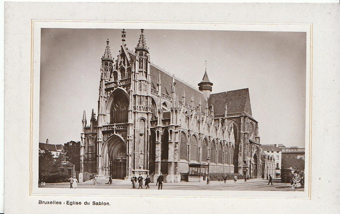 Belgium Postcard - Bruxelles, Eglise Du Sablon   AB48