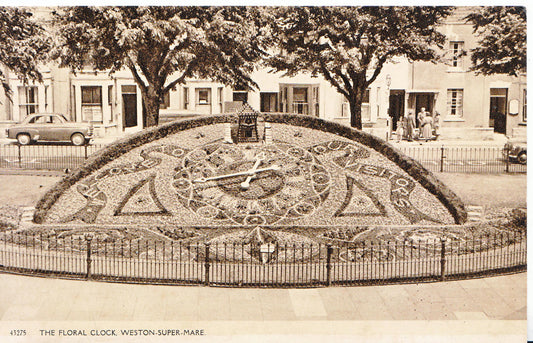 Somerset Postcard - The Floral Clock, Weston super Mare   SL2170