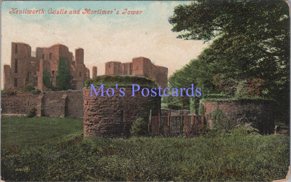 Warwickshire Postcard - Kenilworth Castle and Mortimer's Tower  DC2018