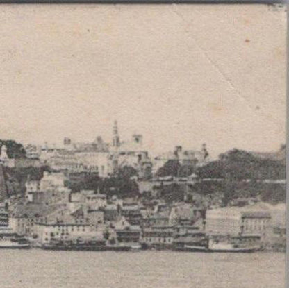 Canada Postcard - Quebec From Levis Intercolonial Railway Station XT1531