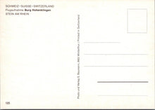 Load image into Gallery viewer, Switzerland Postcard - Stein Am Rhein, Flugaufnahme Burg Hohenklingen RR22158
