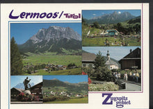 Load image into Gallery viewer, Austria Postcard - Lermoos 1004m / Tirol - Zugspitz Gebiet  RR1068
