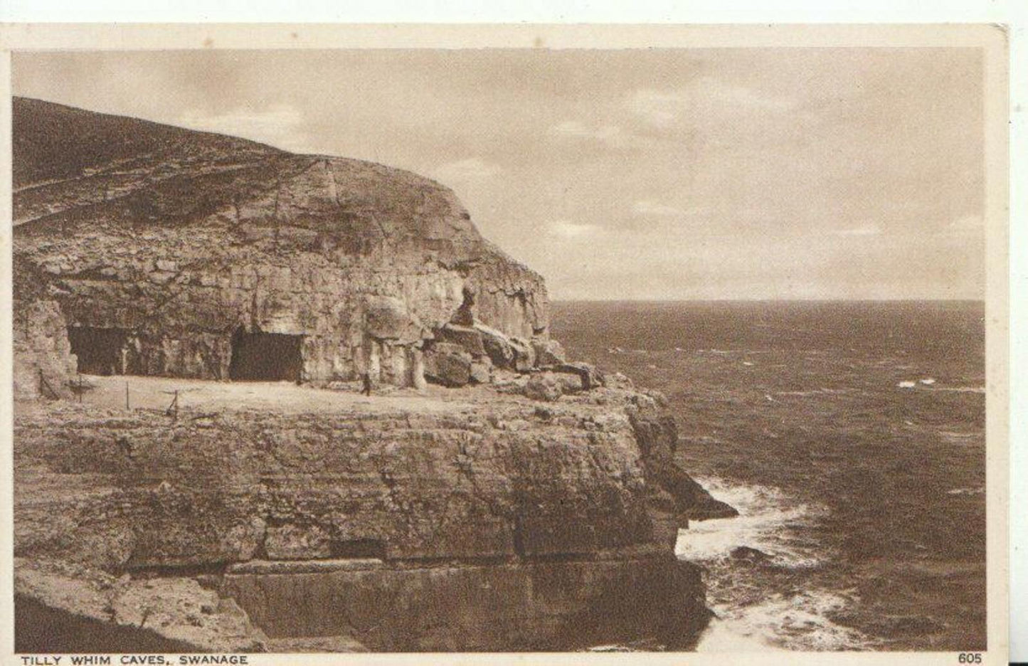 Dorset Postcard - Tilly Whim Caves, Swanage   TZ1463
