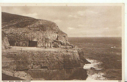 Dorset Postcard - Tilly Whim Caves, Swanage   TZ1463