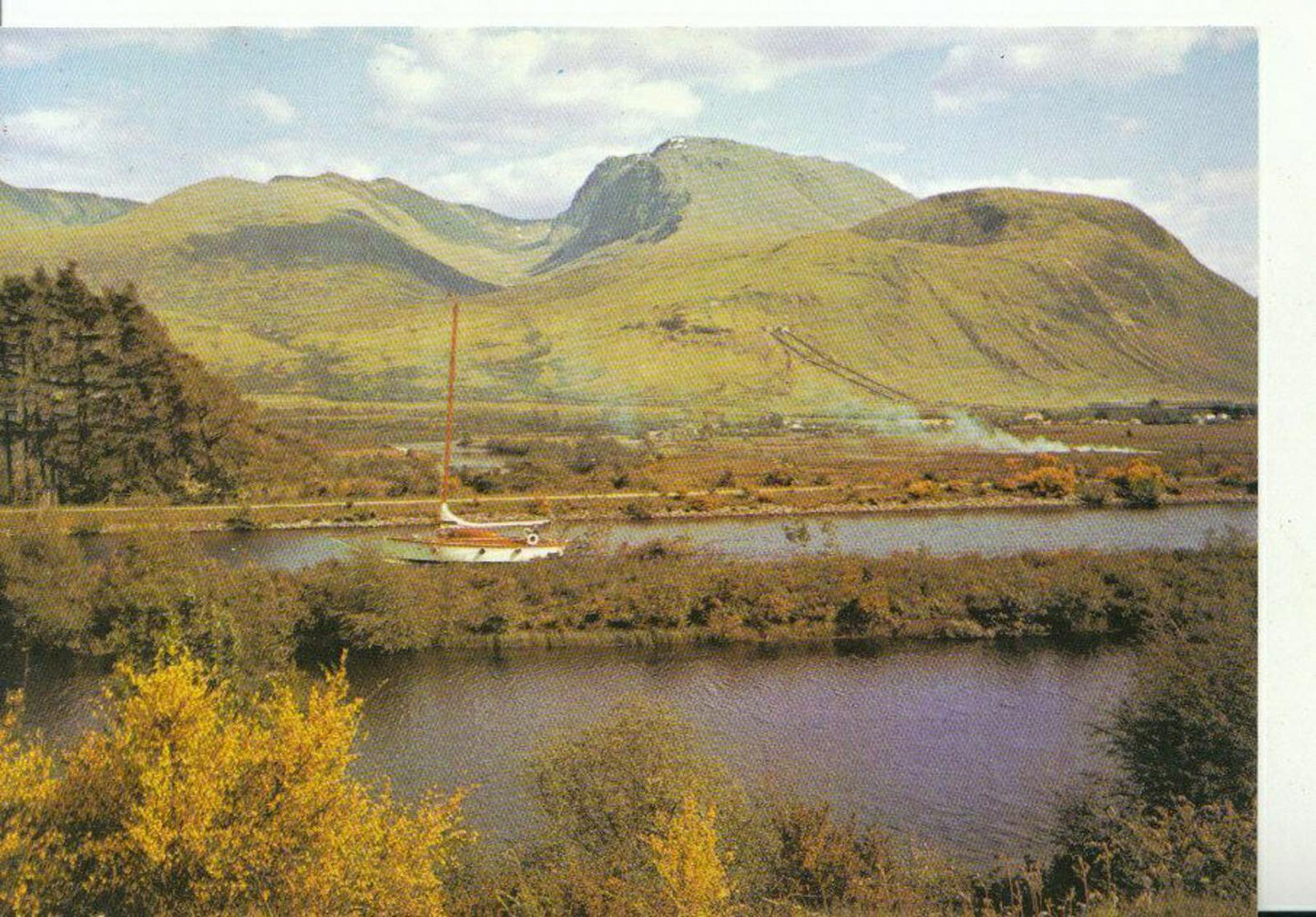Scotland Postcard - Ben Nevis from Banavie, Near Fort William 18527A