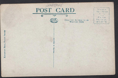 Derbyshire Postcard: Long Eaton Modern Lace Machine Factory RPPC BH453