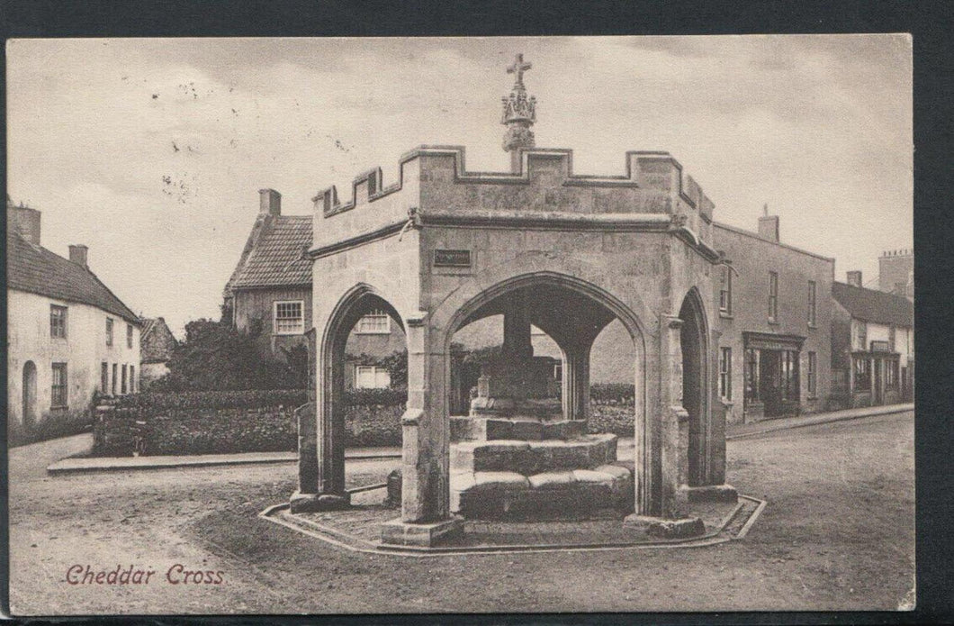 Somerset Postcard - Cheddar Cross   RS16607