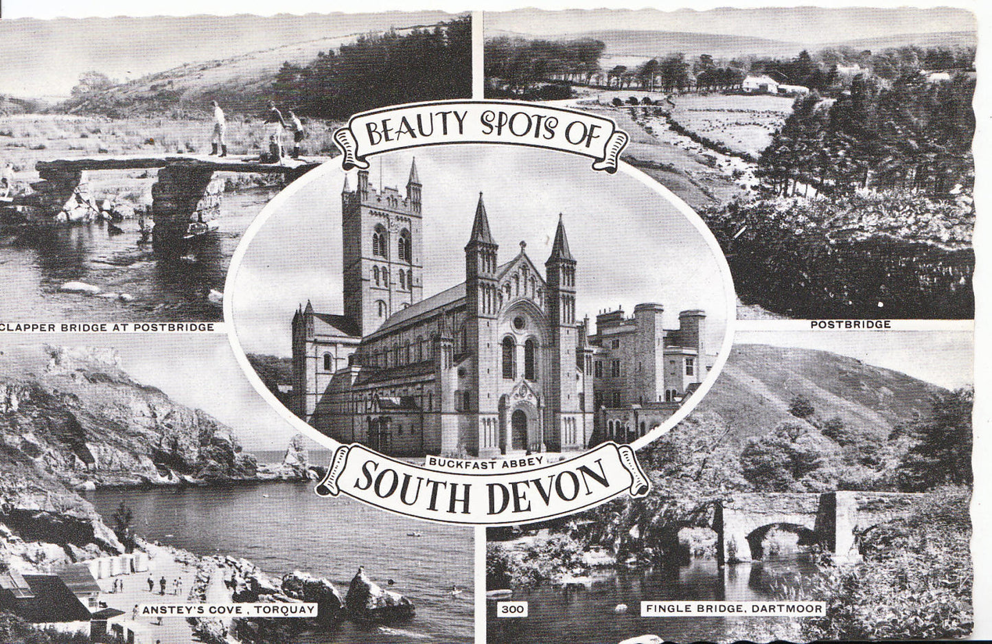 Devon Postcard - Beauty Spots of South Devon SL173
