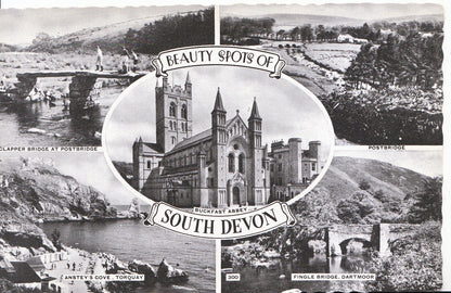 Devon Postcard - Beauty Spots of South Devon SL173