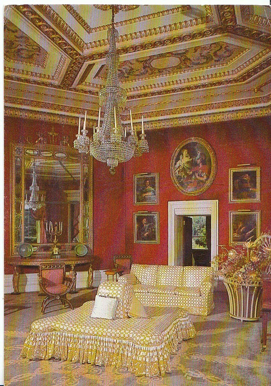 Berkshire Postcard - Basildon Park, The Octagon Drawing Room   AB841