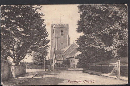Somerset Postcard - Burnham Church    RS1389