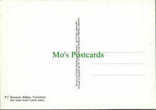 Load image into Gallery viewer, Yorkshire Postcard - Aerial View of Rievaulx Abbey From North-West RR10919
