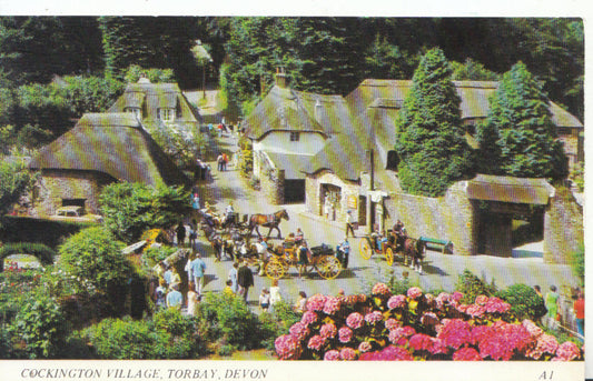 Devon Postcard - Cockington Village, Torbay 4350A