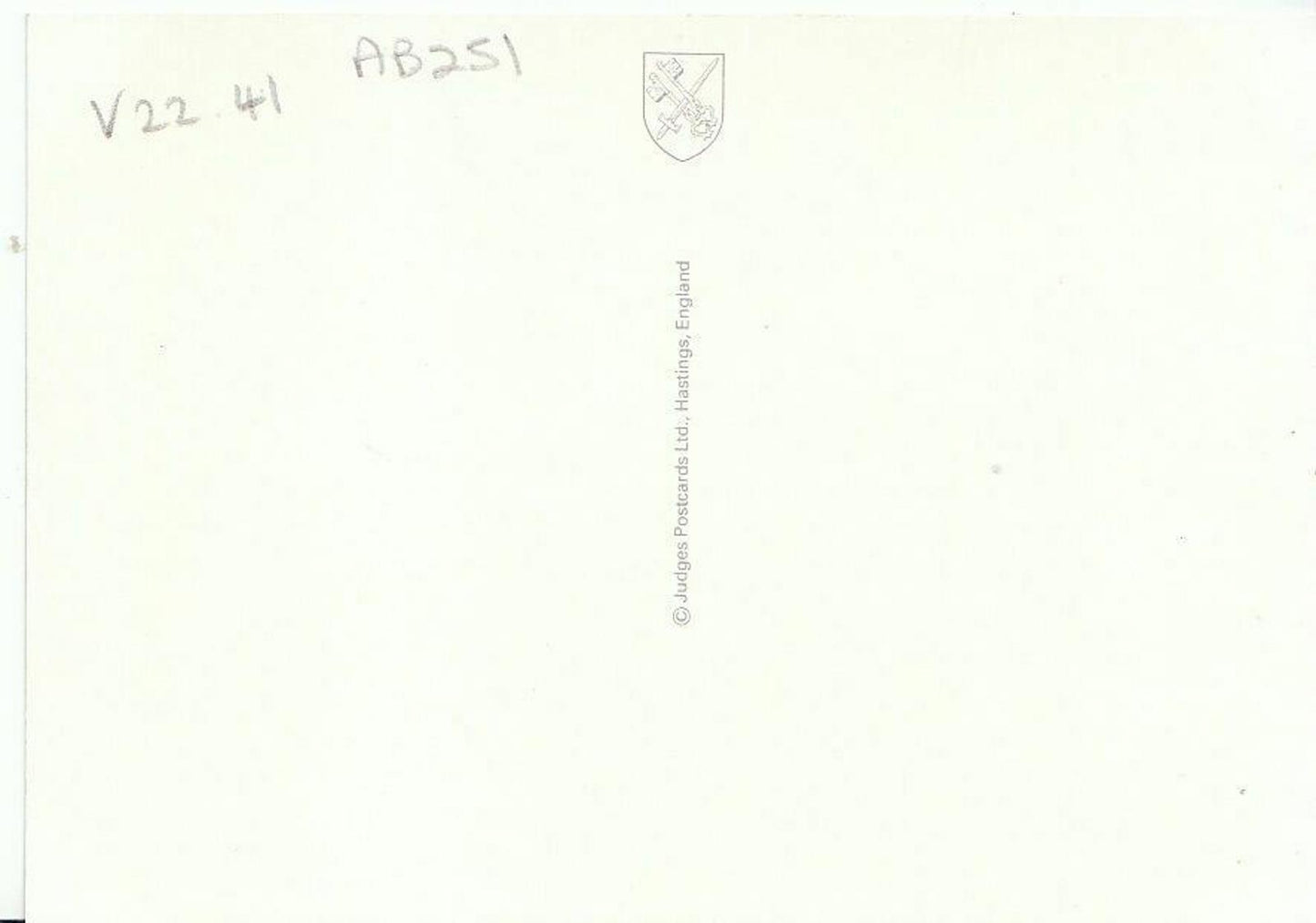 Hampshire Postcard - The Deanery, Winchester  AB251
