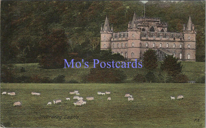 Scotland Postcard - Inveraray Castle, Argyll    DC2017