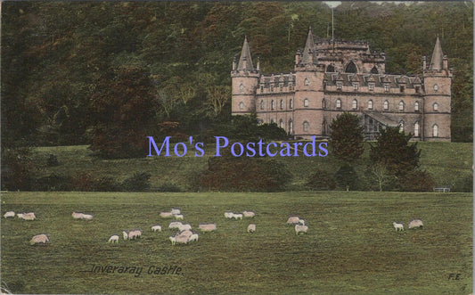 Scotland Postcard - Inveraray Castle, Argyll    DC2017