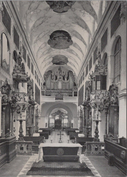 Austria Postcard - Salzburg, Erzabtei St Peter, Hauptschiff  RRR1495