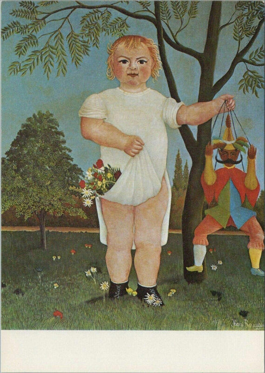 Art Postcard - Pour Feter Le Bebe, 1903 , Artist Henri Rousseau RR13418