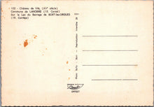 Load image into Gallery viewer, France Postcard - Chateau De Val, Commune De Lanobre RR15548
